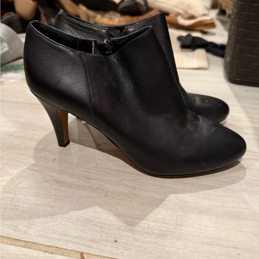 Vince Camuto Black Heeled Boots